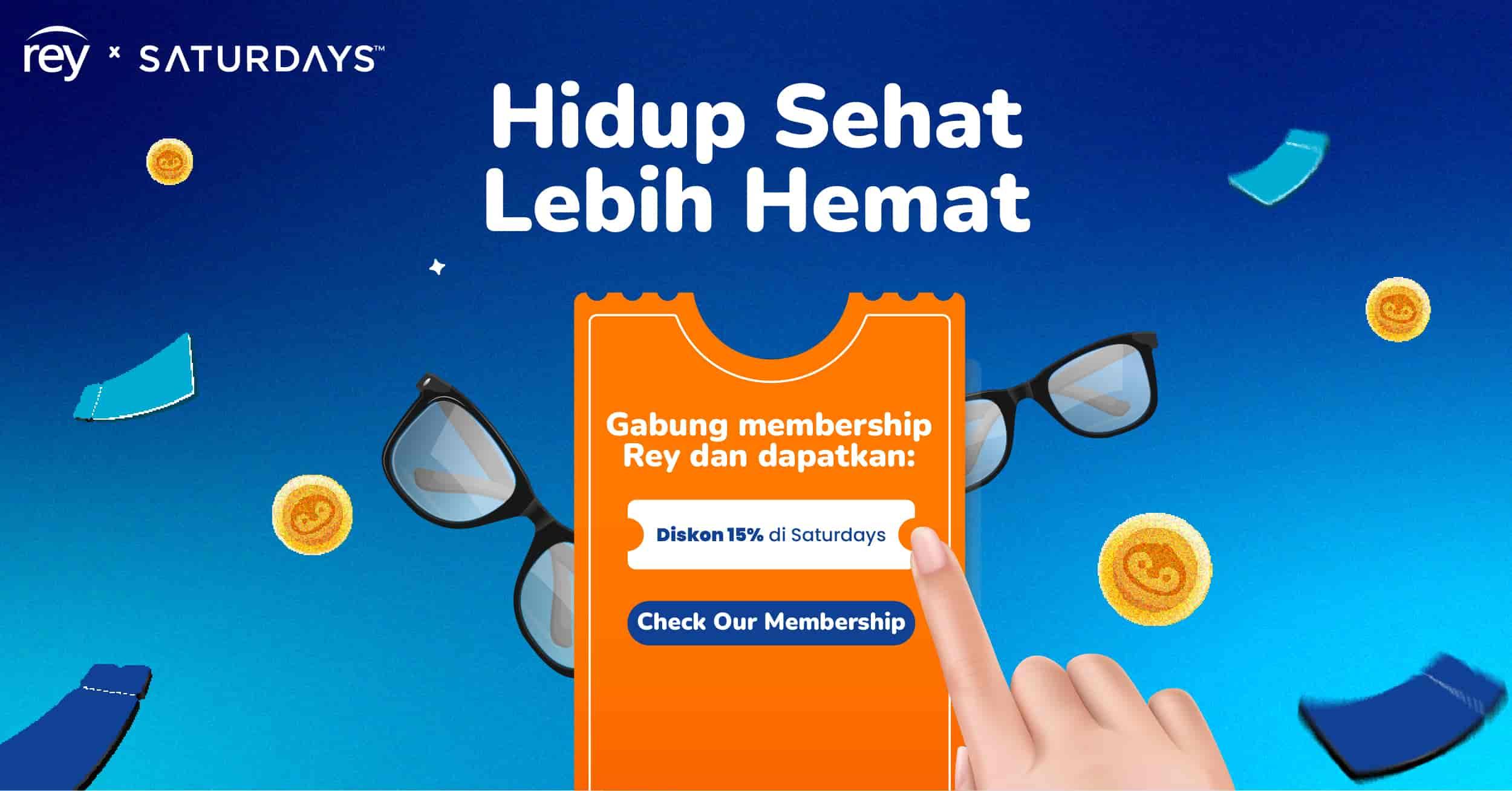 Penglihatan Lebih Berkelas di SATURDAYS Berasa Hematnya