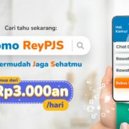 ReyPJS: dapatkan membership kesehatan lengkap, termasuk chat dokter gratis, akses asuransi kesehatan, klaim cashless di RS mana pun, cuma dengan Rp 3,000an per hari
