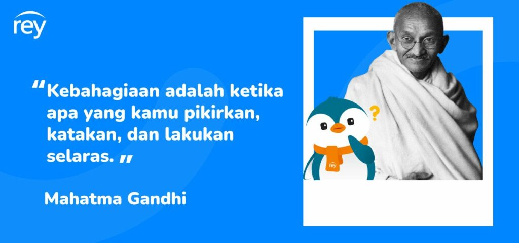 Kata-Kata Bijak Berkelas Mahatma Gandhi