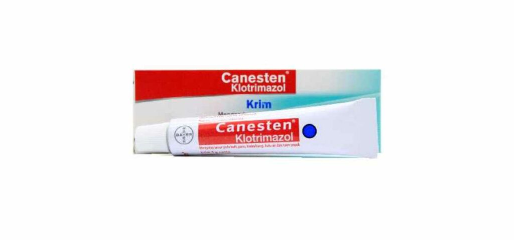 Canesten merupakan krim obat anti jamur yang termasuk ampuh untuk menyembuhkan panu pada kulit.