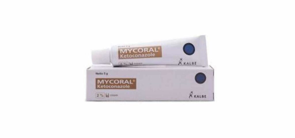 Mycoral merupakan pilihan obat panu mengandung ketoconazole yang bisa mengatasi infeksi jamur penyebab panu.