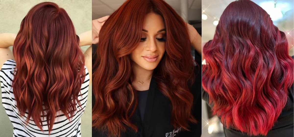 Kamu yang suka warna bold dan fearless, warna fiery red akan sangat cocok! cocok untuk kulit sawo matang maupun kulit putih