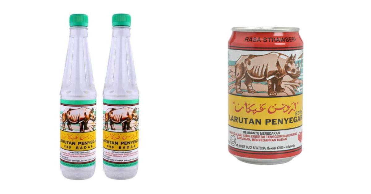 Larutan Penyegar Cap Badak menjadi minuman selanjutnya yang bisa ditemukan di Indomaret untuk meringankan gejala sakit tenggorokan.