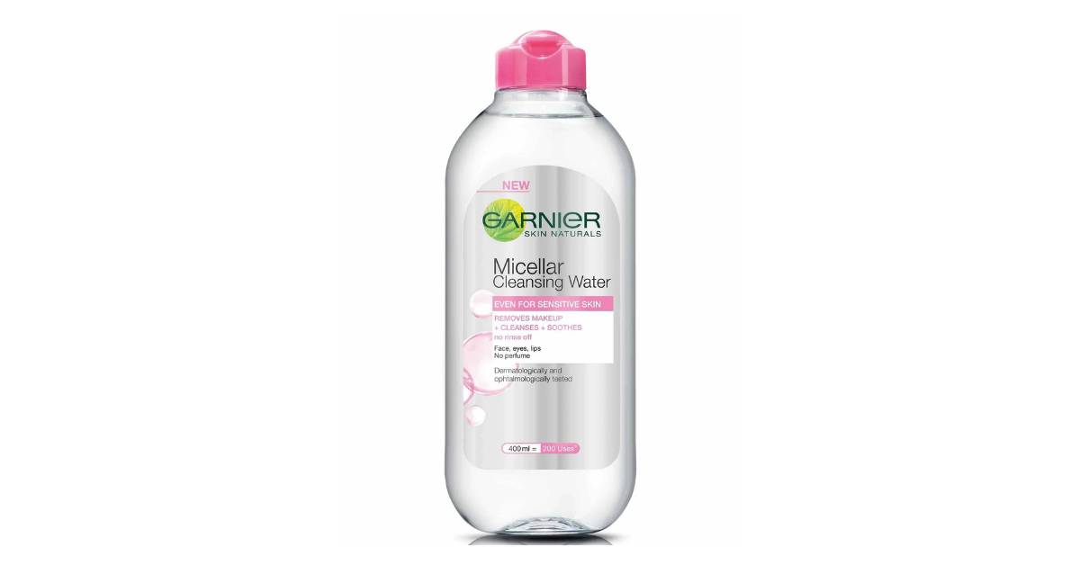 Garnier micellar water jadi salah satu rekomendasi produk double cleansing.