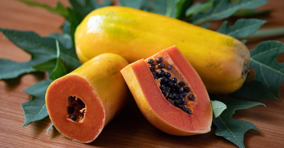 Cara meluruskan rambut secara alami salah satunya dengan papaya dan madu.
