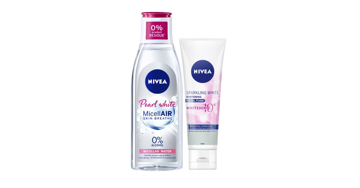 Nivea Cleansing Double Pack jadi salah satu rekomendasi produk double cleansing.