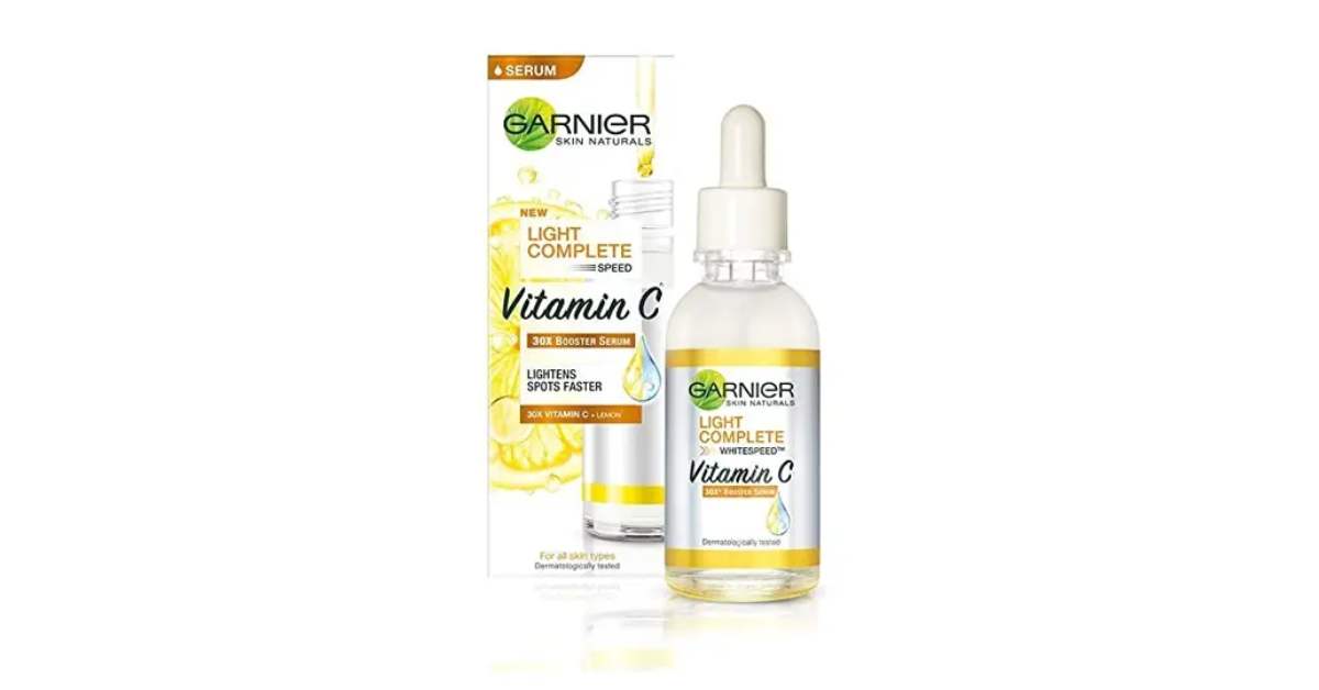 Serum menghilangkan flek hitam salah satunya Garnier.
