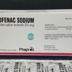 Obat Diclofenac Sodium: Manfaat, Dosis, Efek Samping, dan Cara Penggunaannya