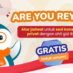 Rey Buka Sesi Konsultasi Gizi Online Gratis!